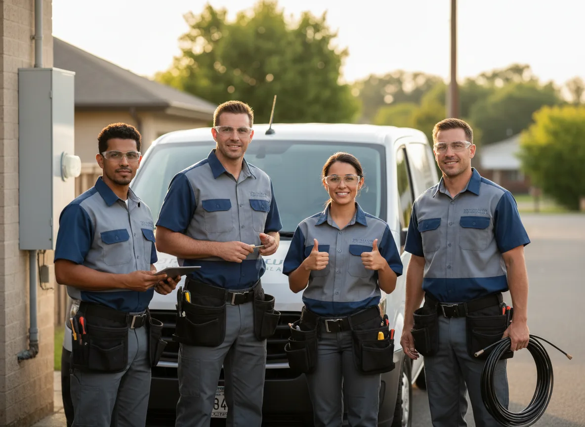 Residential electrical contractor serving homeowners in Normangee, TX
